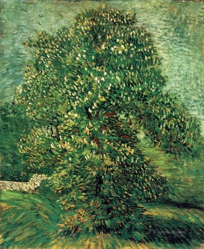 Castaño en flor 2 Vincent van Gogh Pinturas al óleo